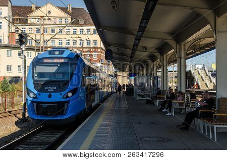 Train In Platform