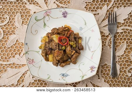 Tas Kebabi / Turkish Meat Food.