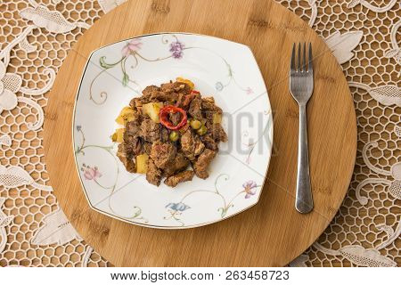 Tas Kebabi / Turkish Meat Food.