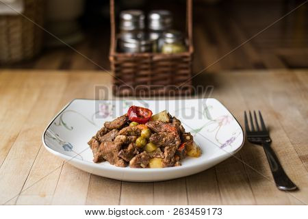 Tas Kebabi / Turkish Meat Food.