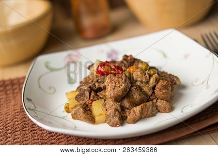 Tas Kebabi / Turkish Meat Food.