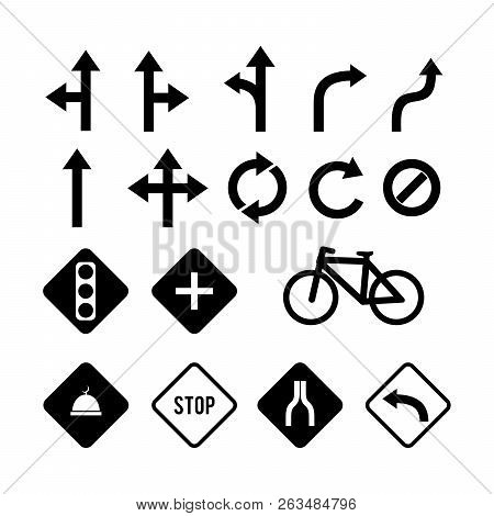 Traffic Icon Image, Collection Traffic Vector Eps10
