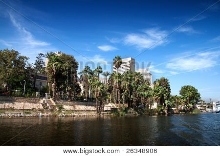 Vue du Caire Nil, Égypte.
