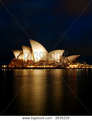 Gyllene Sydney Opera House