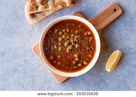 Homemade Okra Soup (gumbo) With Bread.