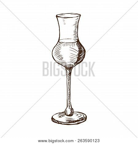 Alcoholic Beverage. Alcoholic Beverage Grapp In A Glass Beautiful Fouger.