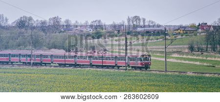 Local Train - Very Old Train On The Trail
