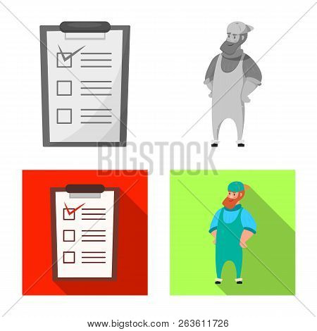 Vector Design Of Goods And Cargo Sign. Collection Of Goods And Warehouse Stock Symbol For Web.