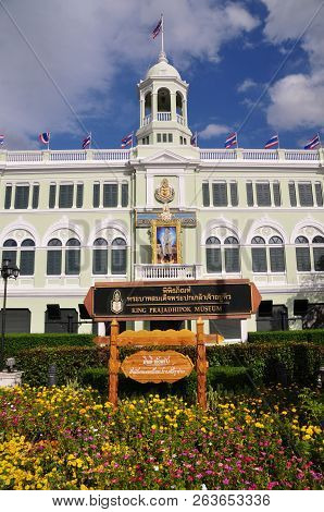 Bangkok, Thailand - October 13, 2018 : King Prajadhipok Museum Is A Museum In Pom Prap Sattru Phai D
