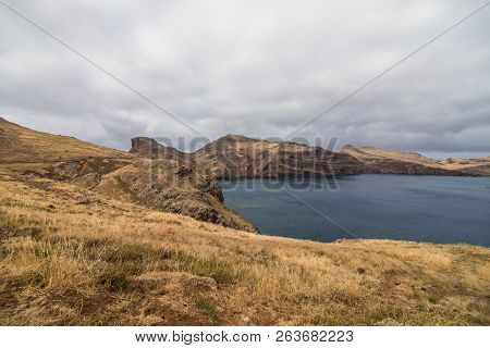 The Beautiful And Unusual Martian Landscape Of The Popular Trekking, Hiking And Walking Trail On The