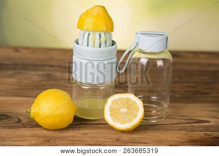 Lemon, Lemon Juice, Mineral Water, Water Carafe, Lemon Squeezer, Lemon Water