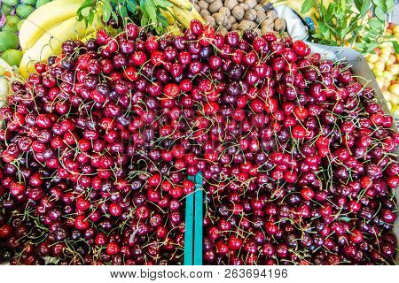 Cherries At The Supermarket