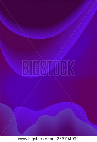 Colorful Geometric Background. Fluid Shapes Composition. Eps10 Vector.