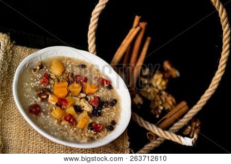Ashure Turkish Traditional Dessert