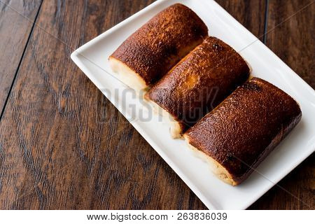 Turkish Traditional Desert Kazandibi / Milk Pudding