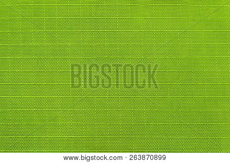 Organic Green Rip Stop Strong And Durable Material Of Lasting Touristic Equipment And Sportswear