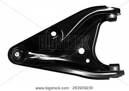 Levers Of A Car Suspension On A White Background