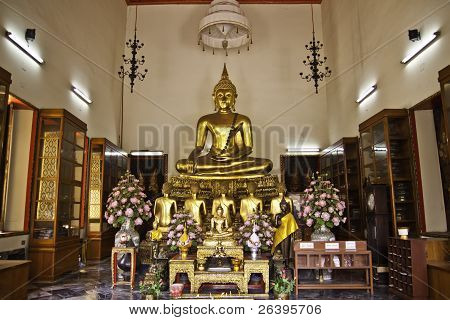 Pra-chetupon chrám Bangkok Thajsko