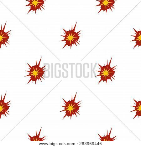 Nucleate Explosion Pattern Seamless For Any Design Illustration