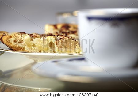 Pezzo di torta di mele