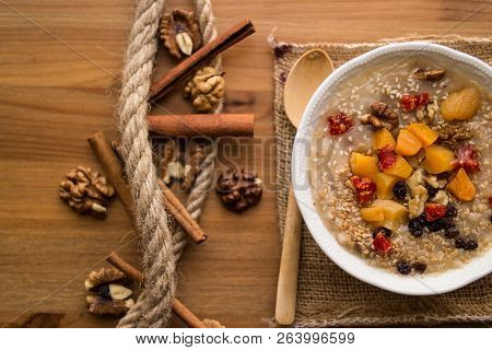 Ashure Turkish Traditional Dessert