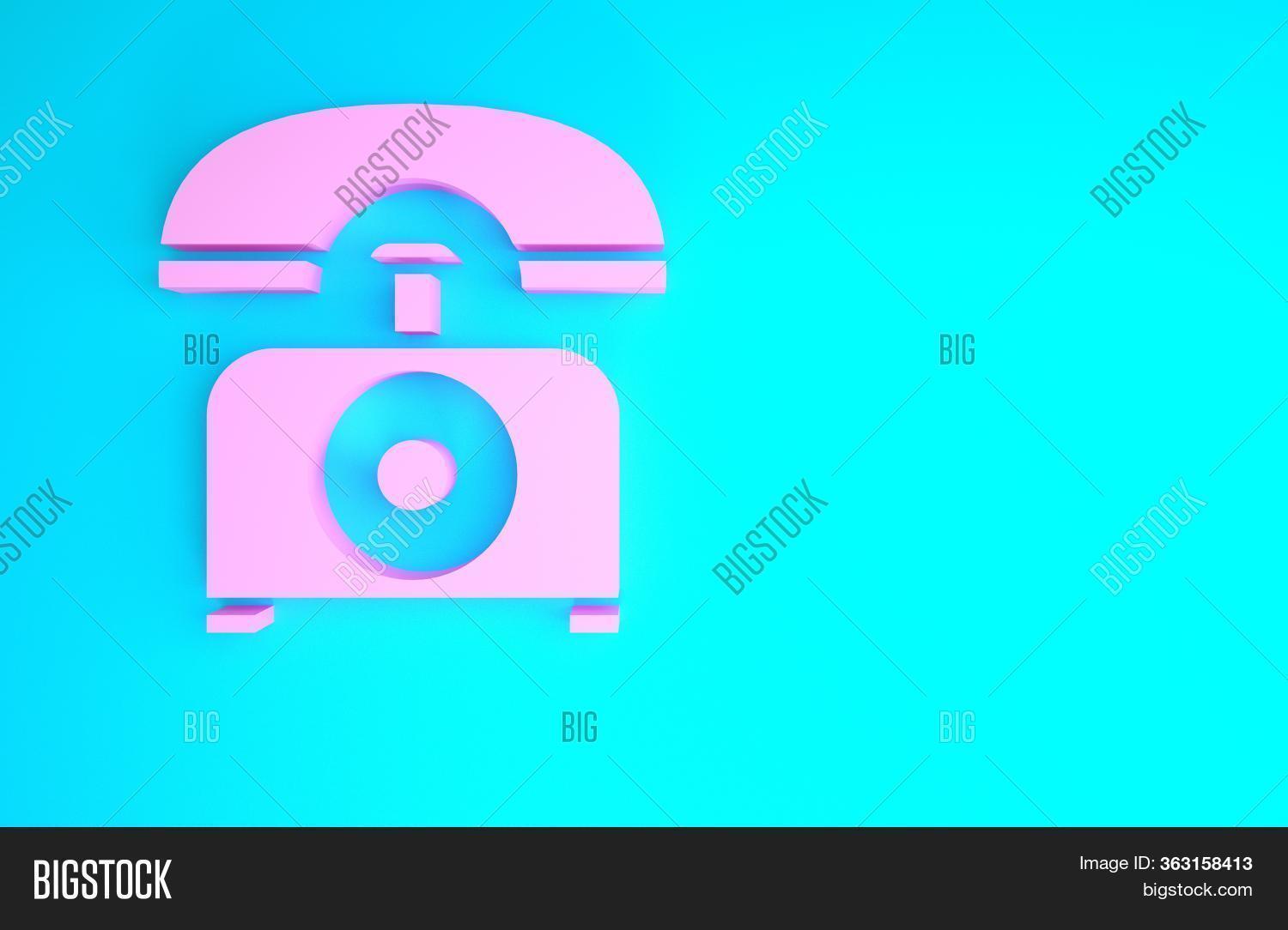 Pink Telephone Icon Image & Photo (Free Trial) Bigstock