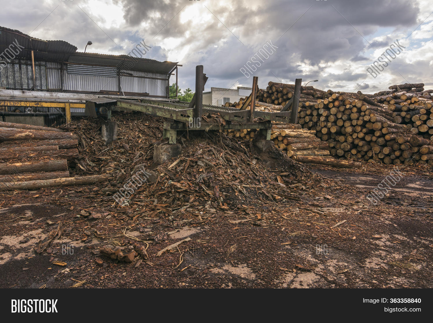 Sawmill Treatment Image & Photo (Free Trial) Bigstock