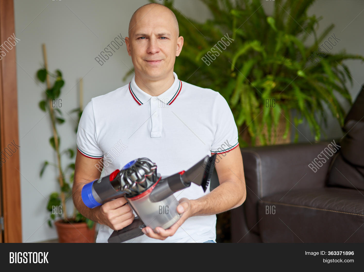 Guy Using Vacuum Image & Photo (Free Trial) Bigstock