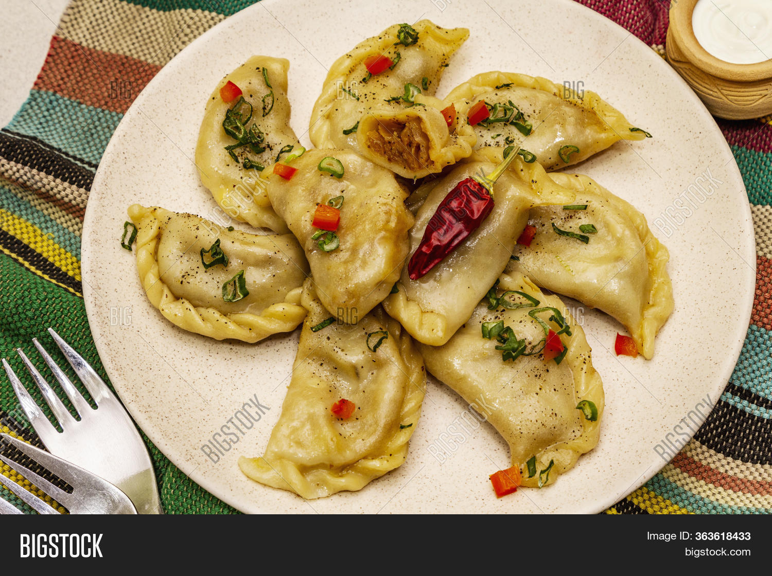 Dumplings Stuffed Image & Photo (Free Trial) Bigstock