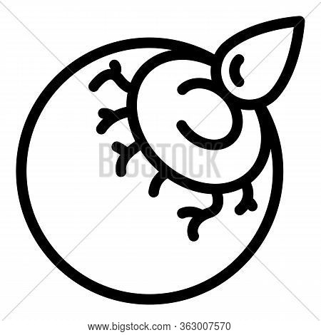 Eye Treatment Icon. Outline Eye Treatment Vector Icon For Web Design Isolated On White Background