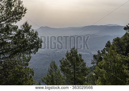 Sunrise Views From The Montcabrer Mountain.