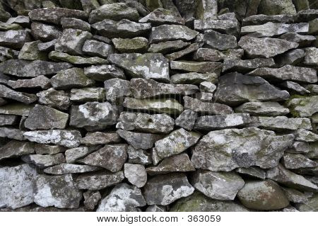 Drystone væg detaljer