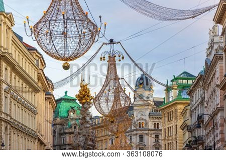 Vienna at Christmas time, Austria
