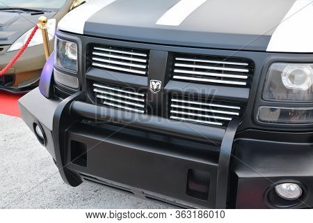 Pasig, Ph - May 5 - Dodge Nitro Suv At Hot Import Nights Car Show On May 5, 2019 In Pasig, Philippin