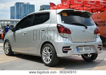 Pasay, Ph - May 26 - Toyota Wigo At Toyota Carfest On May 26, 2019 In Pasay, Philippines.