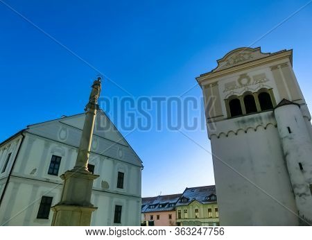 Ancient Slovak City Spisska Sobota Poprad At Slovakia