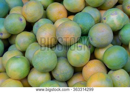 Citrus Limetta, Is A Species Of Citrus, Commonly Known As Mousambi, Musambi, Sweet Lime Or Sweet Lem