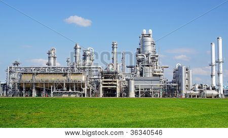 Jalostuskaasu plant Europort satamassa Rotterdam