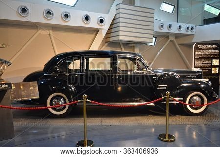 Quezon City, Ph - Apr. 28: 1941 Packard 180 Used By President Jose P. Laurel And President Sergio Os