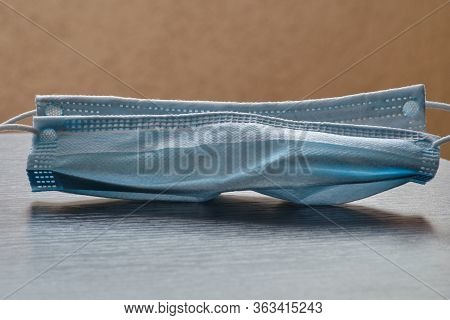 Protective Medical Face Mask Against Covid-19 Coronavirus Pandemic