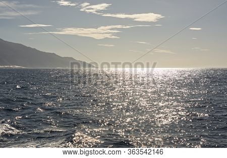 Coastline And Atlantic Ocean Near Tazacorte On West Coast Of La Palma, Canary Islands