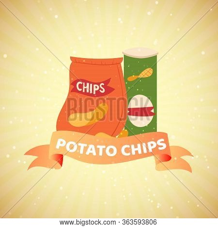 Pouch Potato Chips Vector Photo Free Trial Bigstock