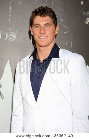 Los Angeles - 15 de AUG: Conor Dwyer llega a la 