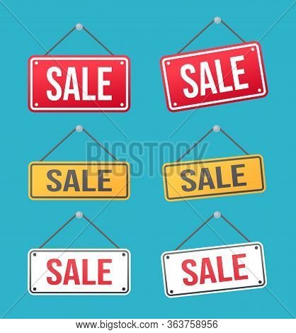 Sale Stickers Product Tags Labels Vector Set