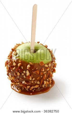 toffee omena, kinuski-omena, toffee apple mantelit, candy apple