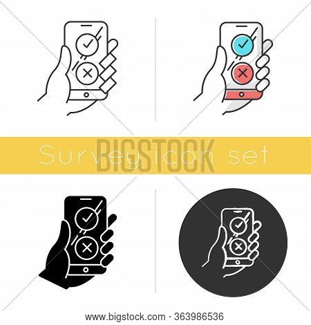 Online Survey Icon Vector Photo Free Trial Bigstock