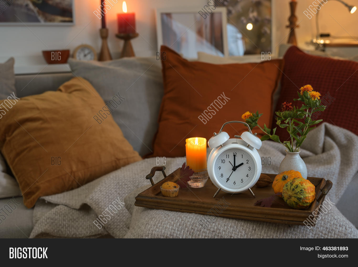 White Vintage Alarm Image & Photo (Free Trial) Bigstock