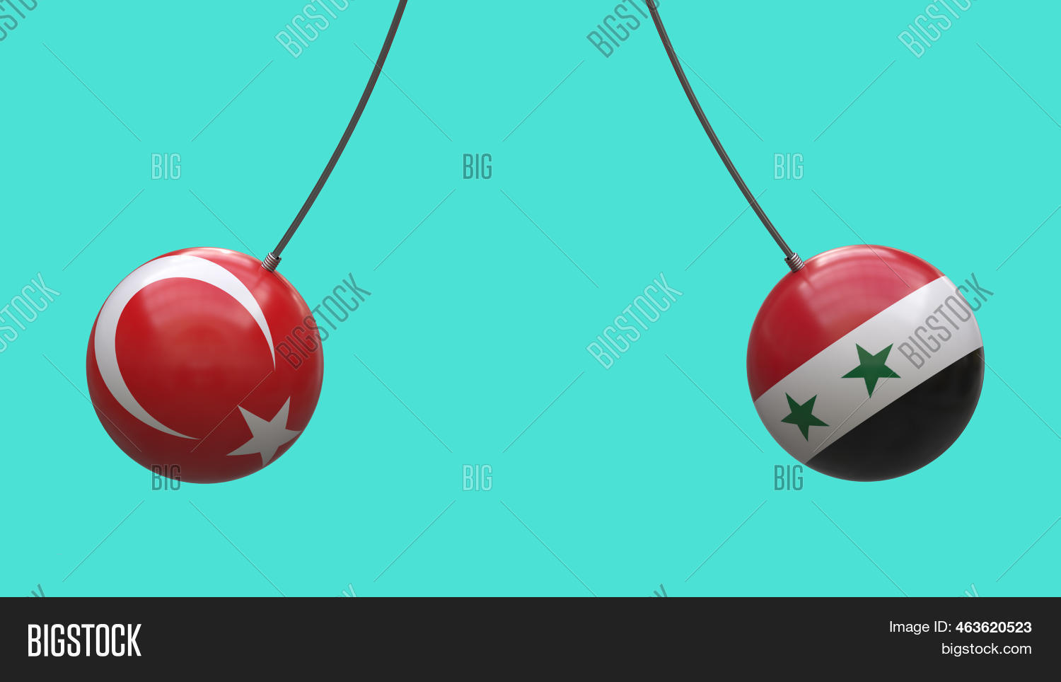 Balls On Ropes Colors Image & Photo (Free Trial) Bigstock