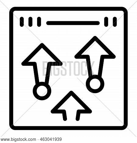 Grow Online Monetize Icon Outline Vector. Profit Data. Business Lead