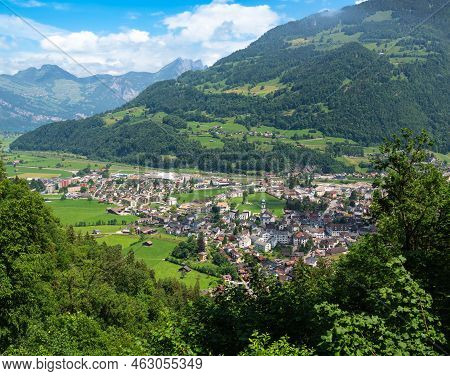 Nafels Is A Town In The Municipality Of Glarus Nord In The Canton Of Glarus, Switzerland.